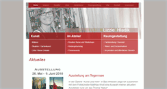 Desktop Screenshot of lizzie-hladik.de